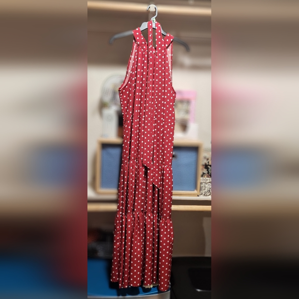 Red Polka Dot Dress